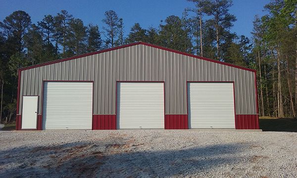 For Sale Commercial Steel Metal Building 50 Foot Wide Gainesville, FL