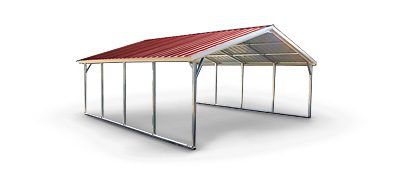 Steel Metal Standard Carport Gainesville, Florida