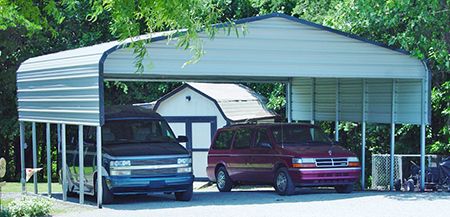 Triple Wide Carport Garage Open Gainesville, Florida