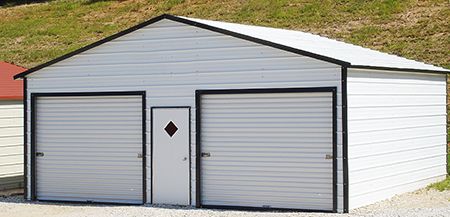 Triple Wide Carport Garage, Vertical Roof, Gainesville, Florida