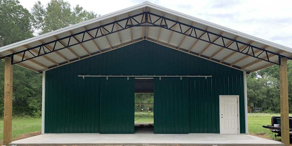 Pole Barns & Kits Custom Built Horse Stables Equipment Sheds